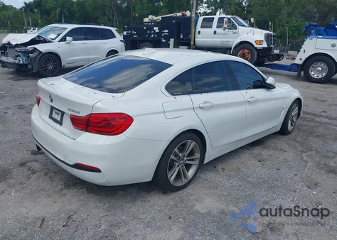 2018 BMW 430I Gran Coupe from USA, damaged, VIN WBA4J1C53JBG77240